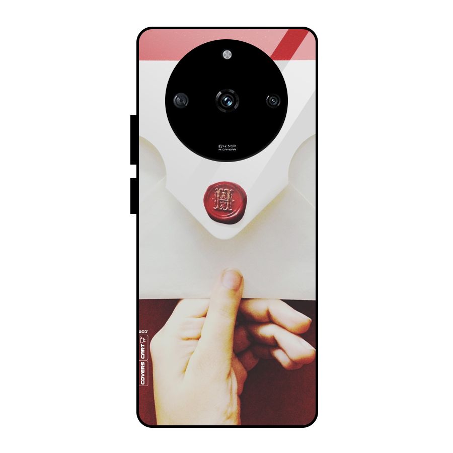 Red Envelope Glass Back Case for Realme Narzo 60 5G