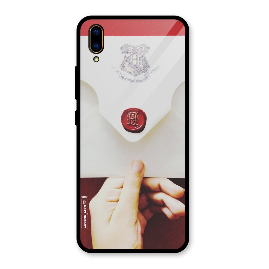Red Envelope Glass Back Case for Vivo V11 Pro