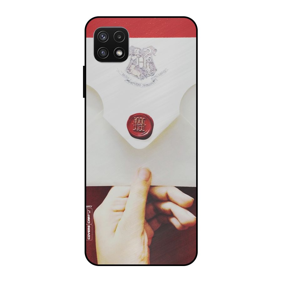 Red Envelope Metal Back Case for Galaxy A22 5G