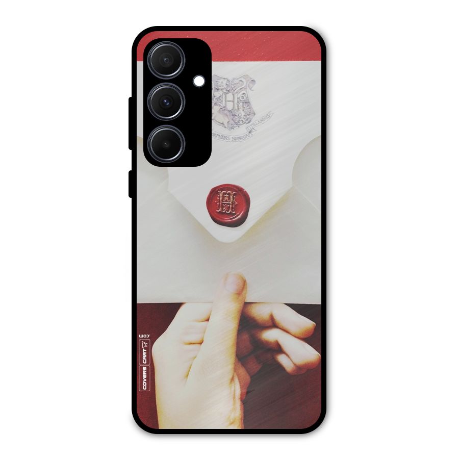 Red Envelope Metal Back Case for Galaxy A35