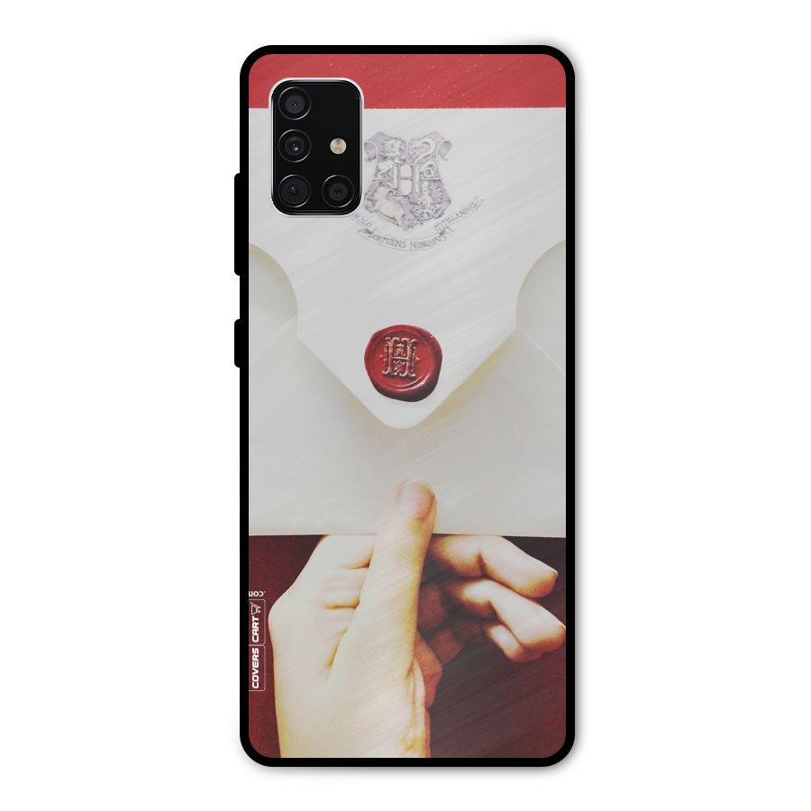 Red Envelope Metal Back Case for Galaxy A51
