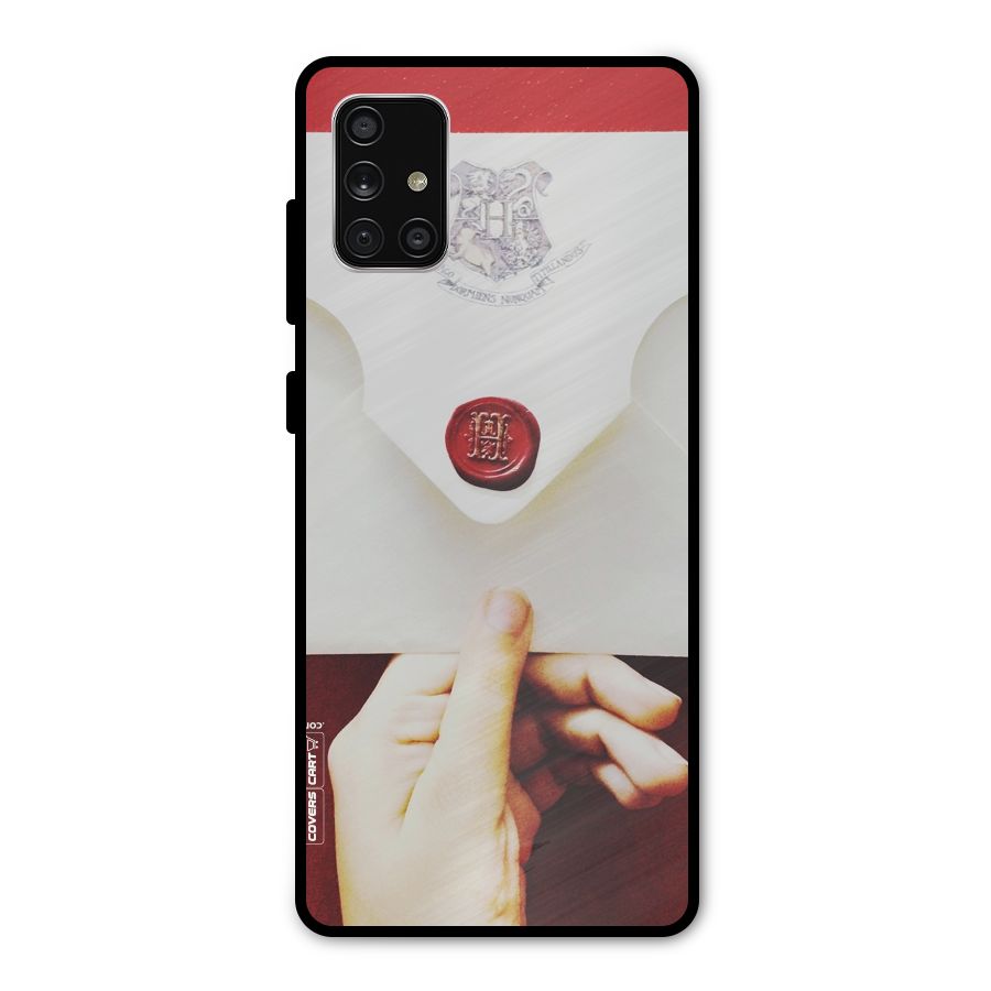 Red Envelope Metal Back Case for Galaxy A71