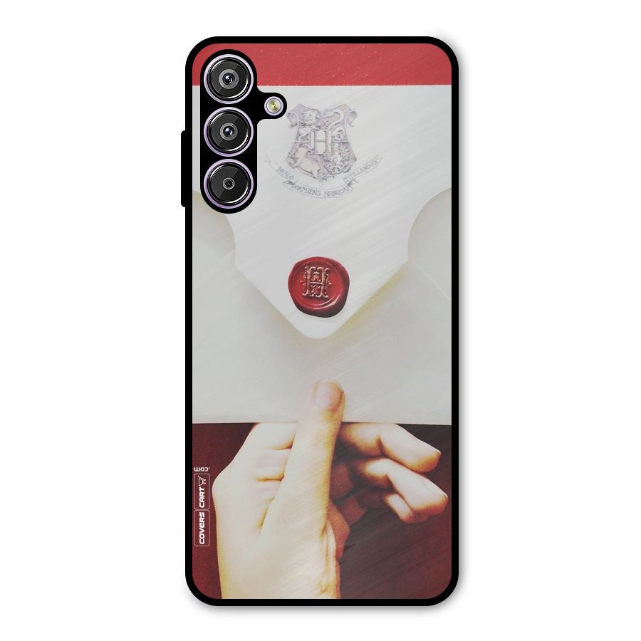 Red Envelope Metal Back Case for Galaxy M15