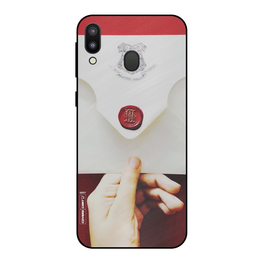 Red Envelope Metal Back Case for Galaxy M20