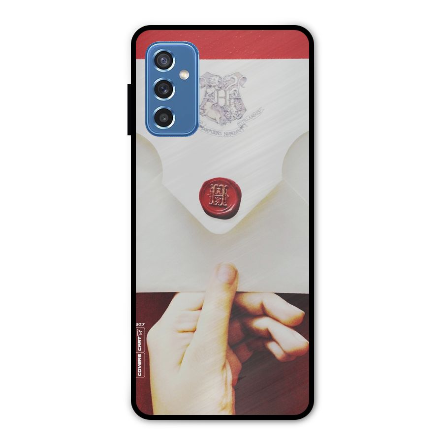 Red Envelope Metal Back Case for Galaxy M52 5G