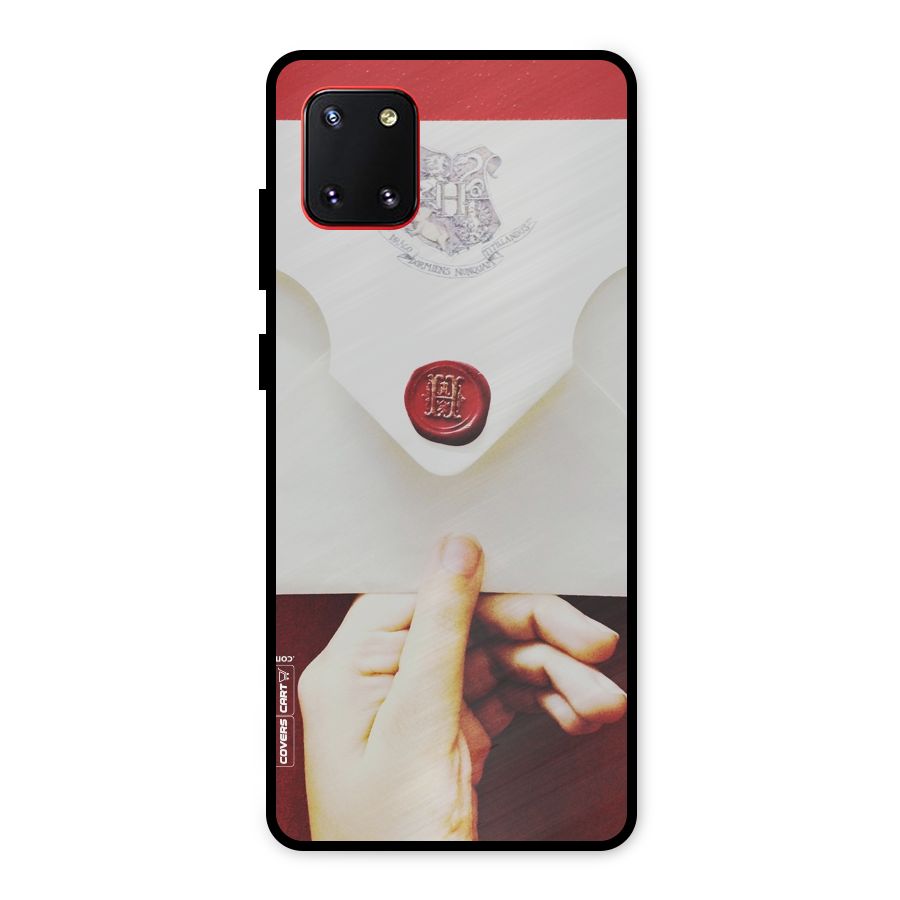 Red Envelope Metal Back Case for Galaxy Note 10 Lite