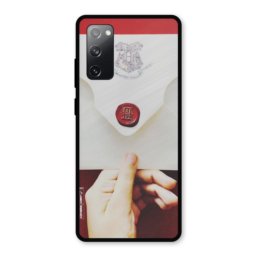 Red Envelope Metal Back Case for Galaxy S20 FE