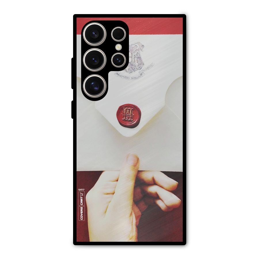 Red Envelope Metal Back Case for Galaxy S24 Ultra