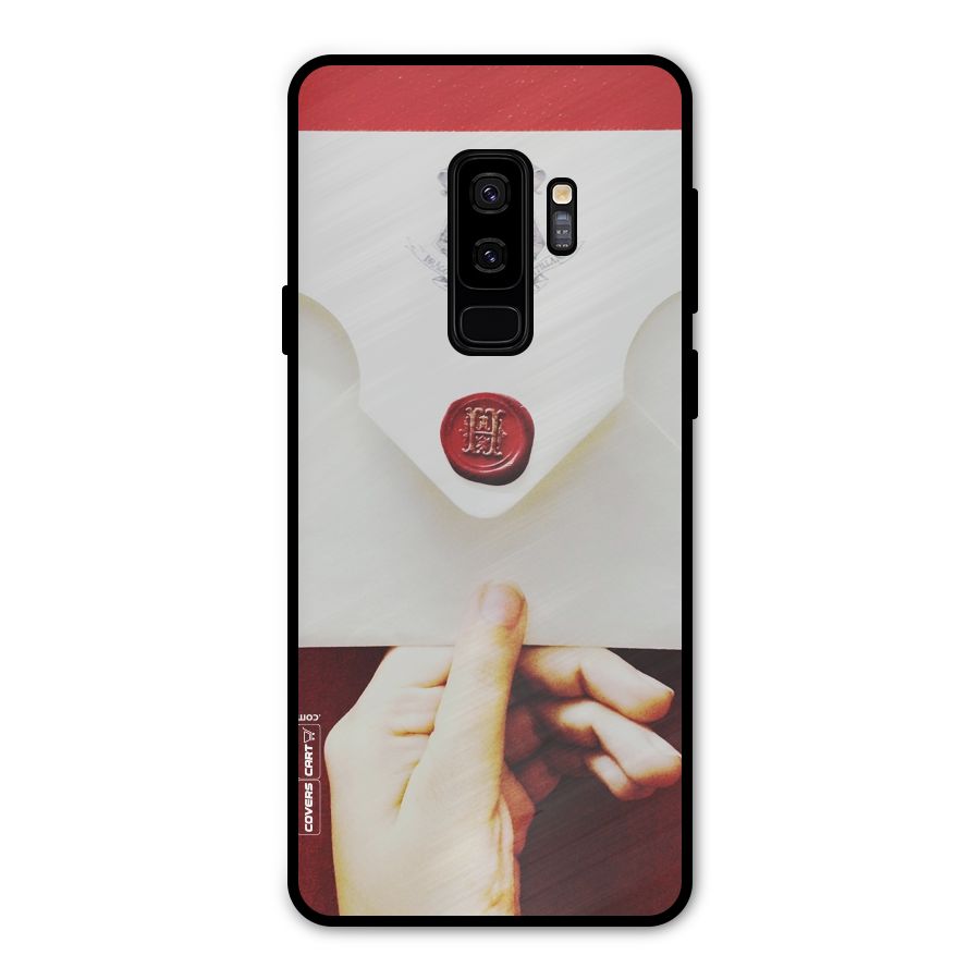 Red Envelope Metal Back Case for Galaxy S9 Plus