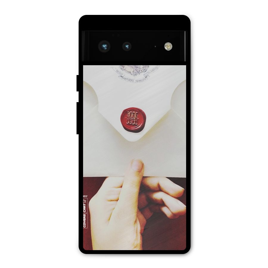 Red Envelope Metal Back Case for Google Pixel 6