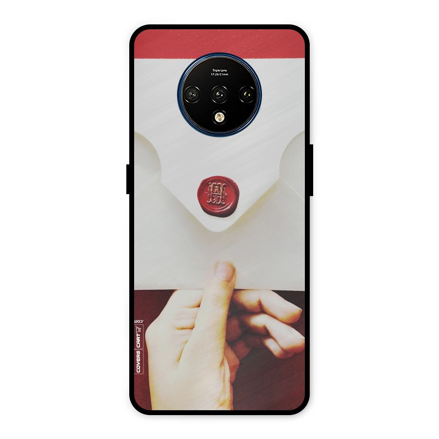 Red Envelope Metal Back Case for OnePlus 7T