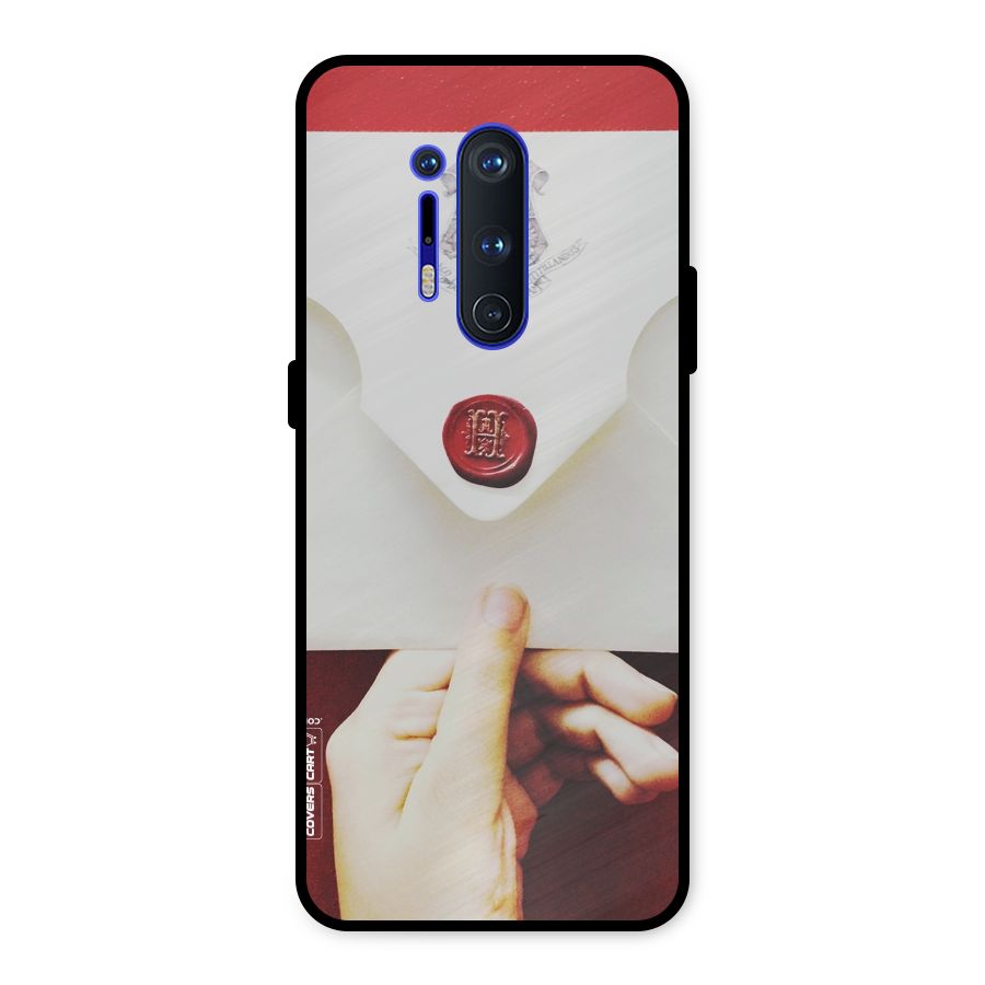 Red Envelope Metal Back Case for OnePlus 8 Pro