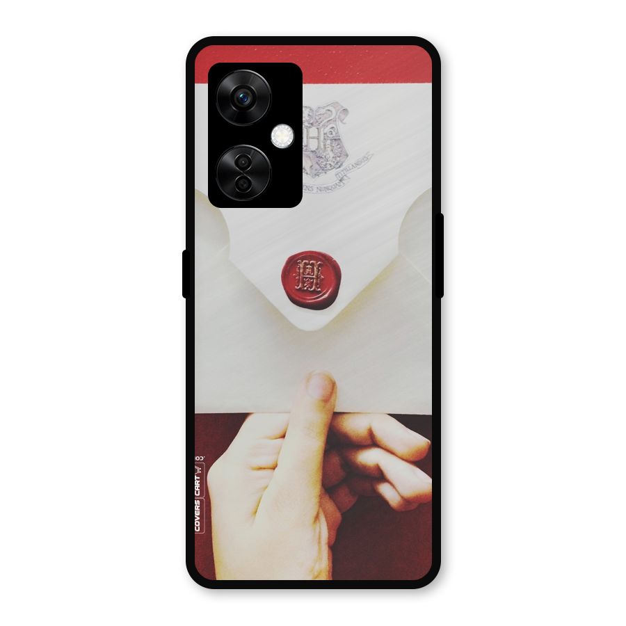 Red Envelope Metal Back Case for OnePlus Nord CE 3 Lite