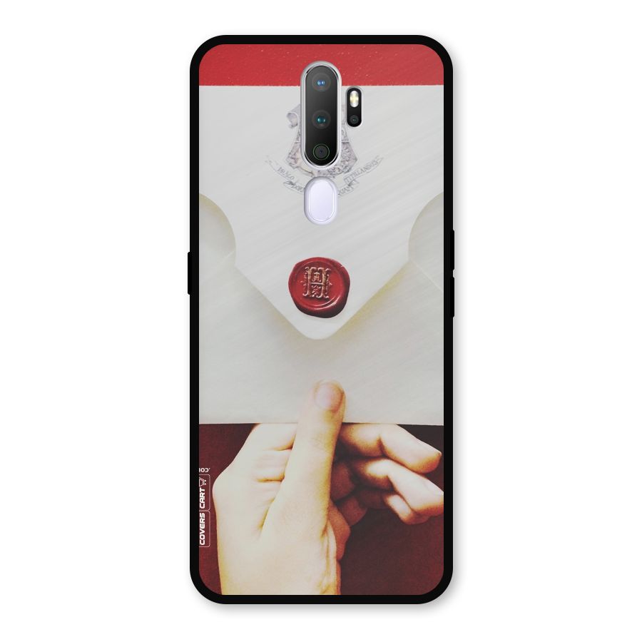 Red Envelope Metal Back Case for Oppo A9 (2020)