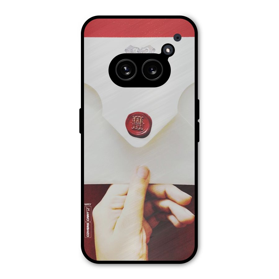 Red Envelope Metal Back Case for Nothing Phone 2a