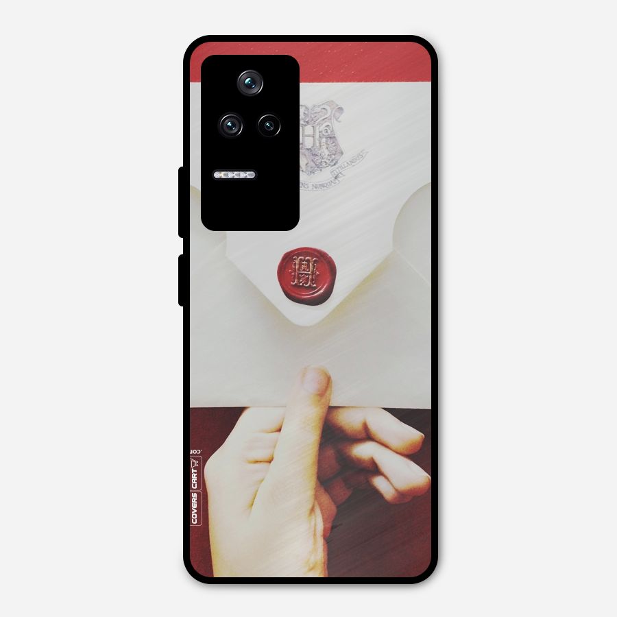 Red Envelope Metal Back Case for Poco F4 5G