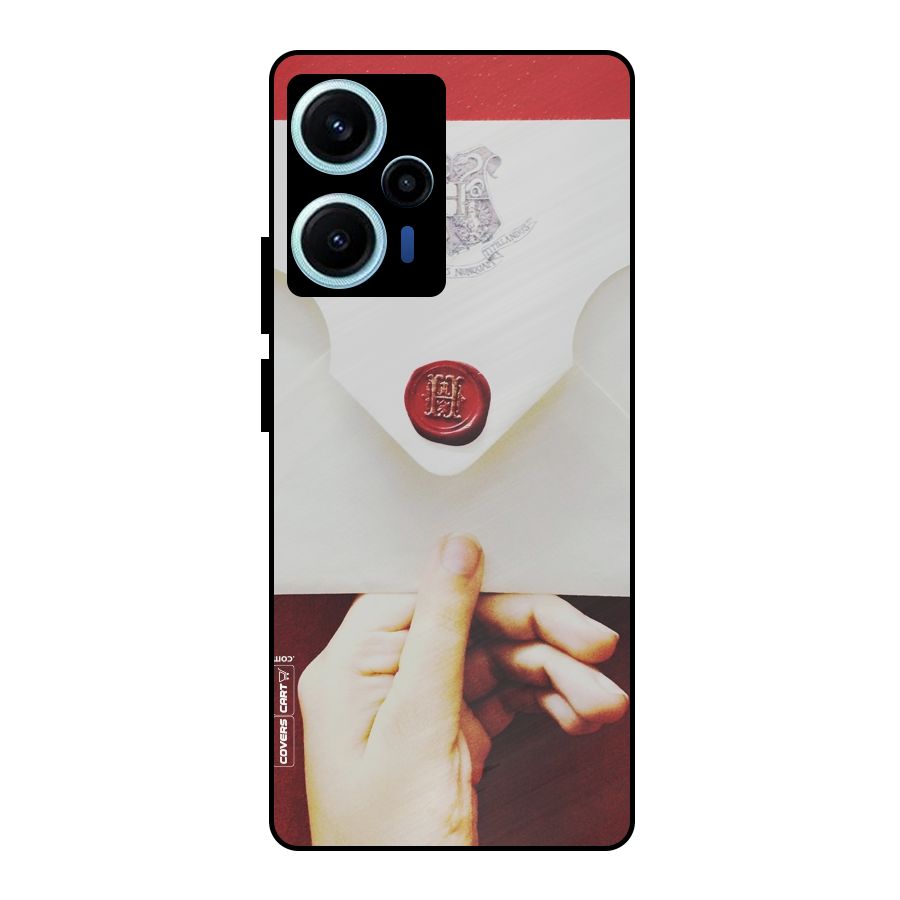 Red Envelope Metal Back Case for Poco F5