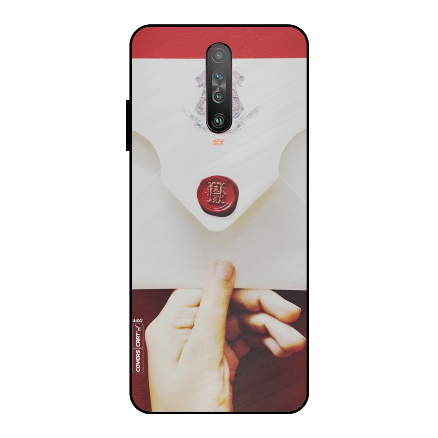 Red Envelope Metal Back Case for Poco X2