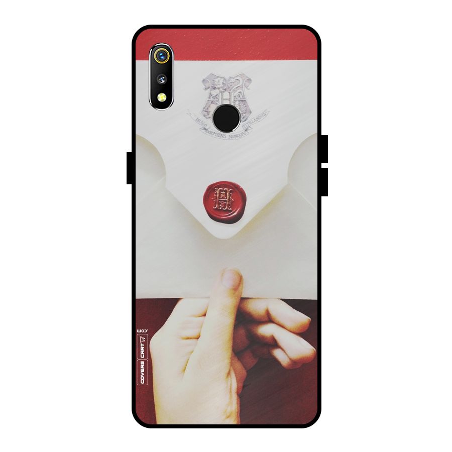 Red Envelope Metal Back Case for Realme 3