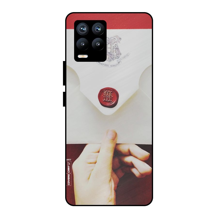 Red Envelope Metal Back Case for Realme 8 Pro