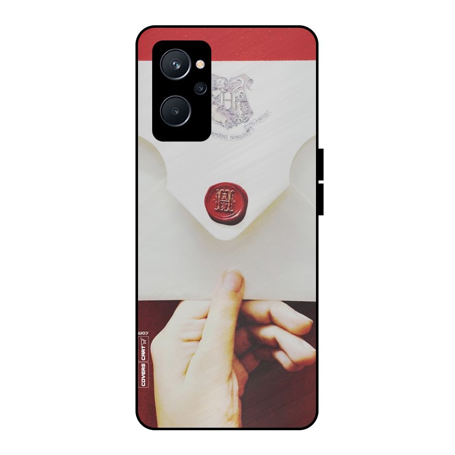 Red Envelope Metal Back Case for Realme 9i 5G