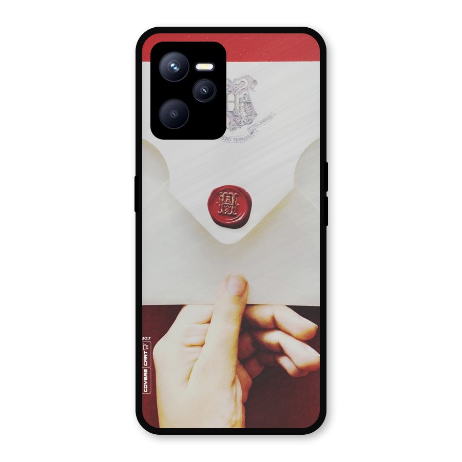 Red Envelope Metal Back Case for Realme C35
