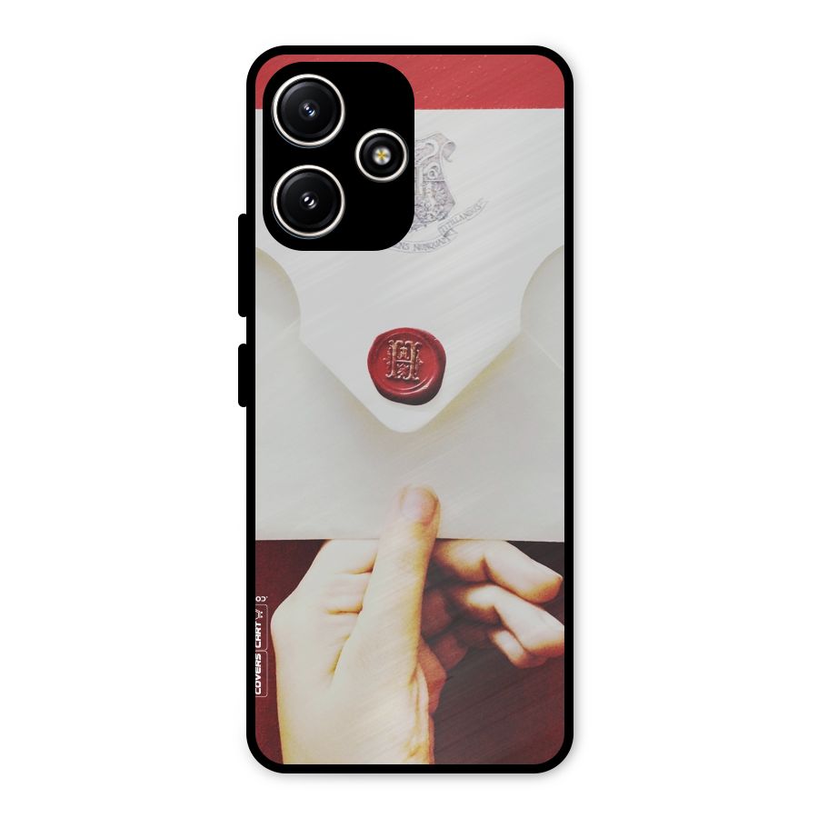 Red Envelope Metal Back Case for Redmi 12 5G