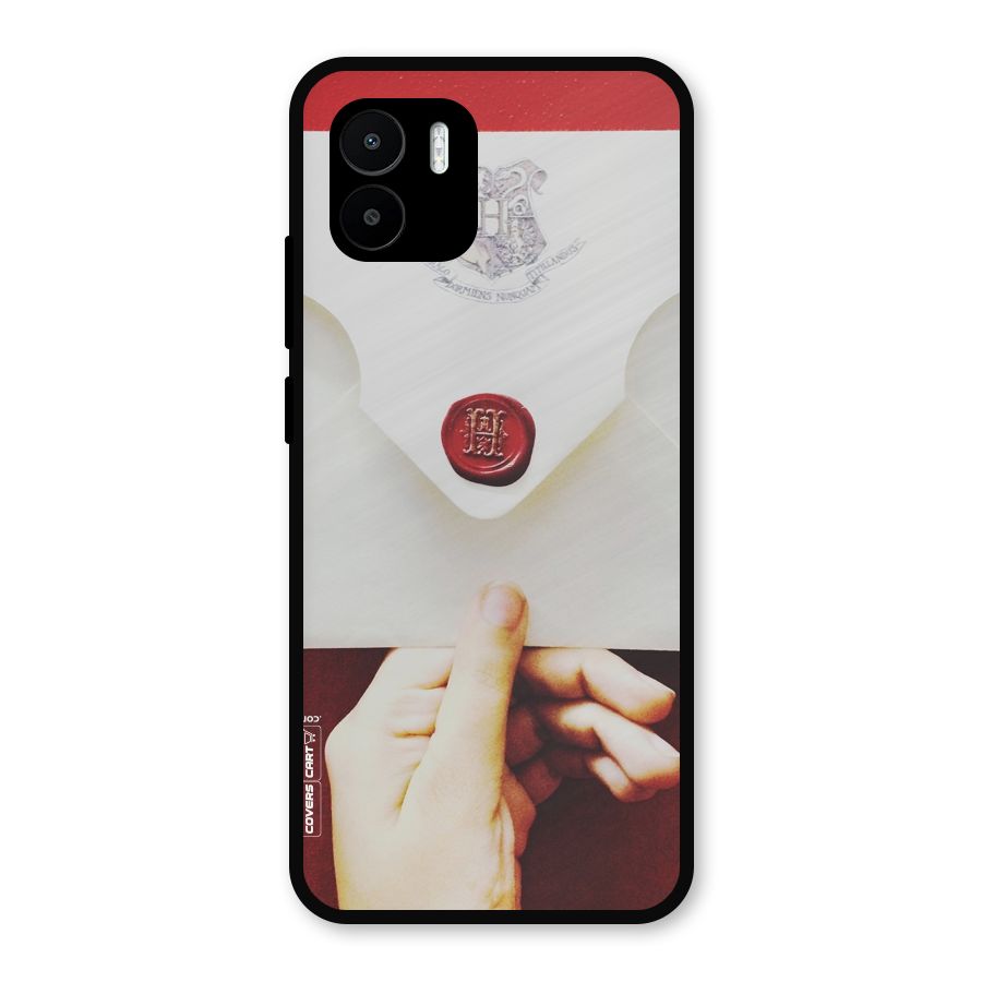 Red Envelope Metal Back Case for Redmi A2