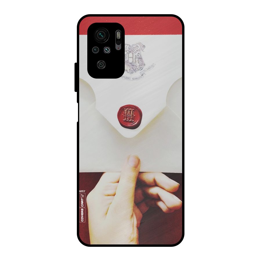 Red Envelope Metal Back Case for Redmi Note 10S