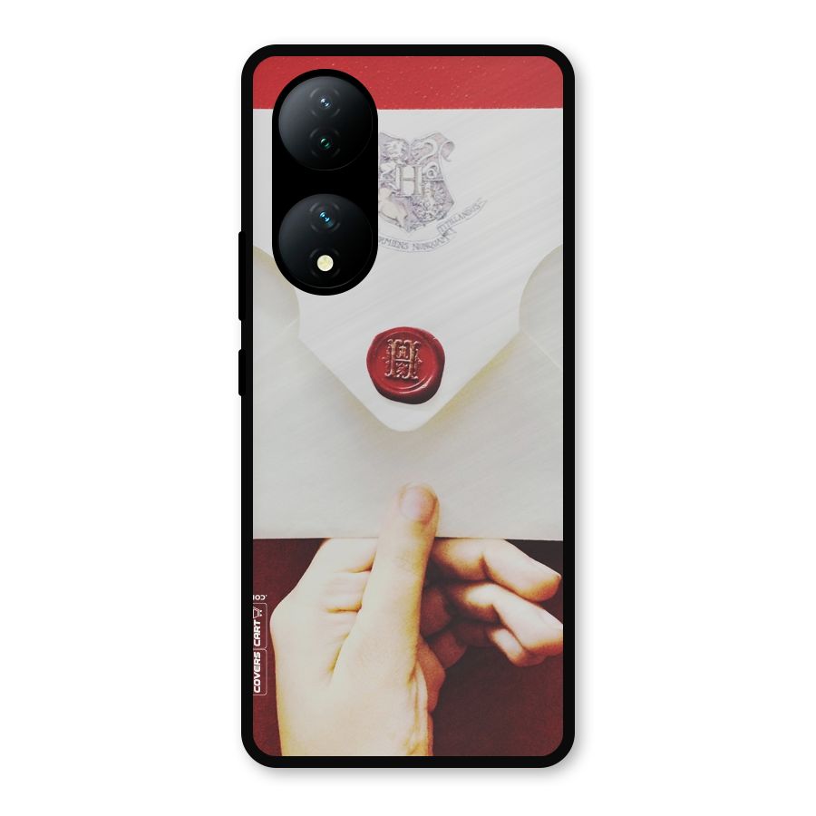 Red Envelope Metal Back Case for Vivo T2
