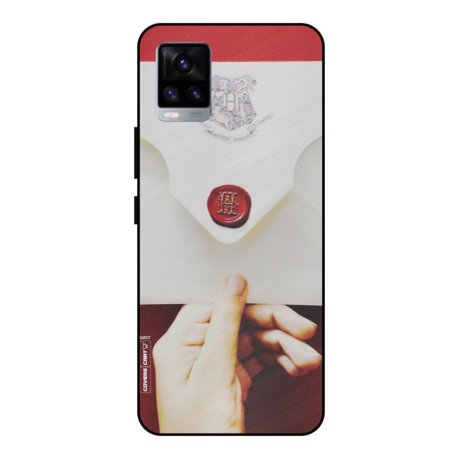 Red Envelope Metal Back Case for Vivo V20 2021