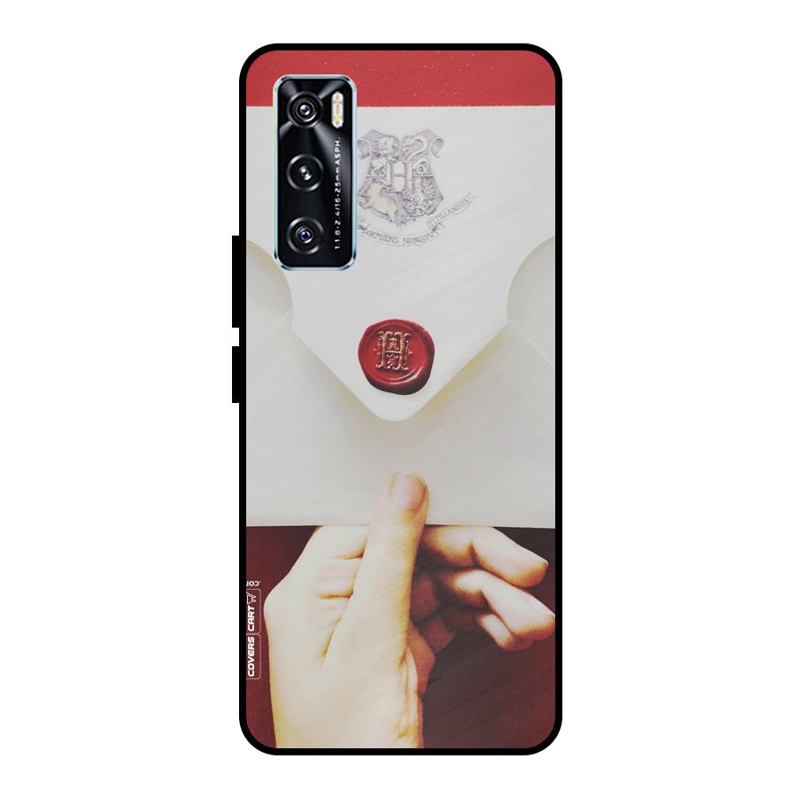 Red Envelope Metal Back Case for Vivo V20 SE