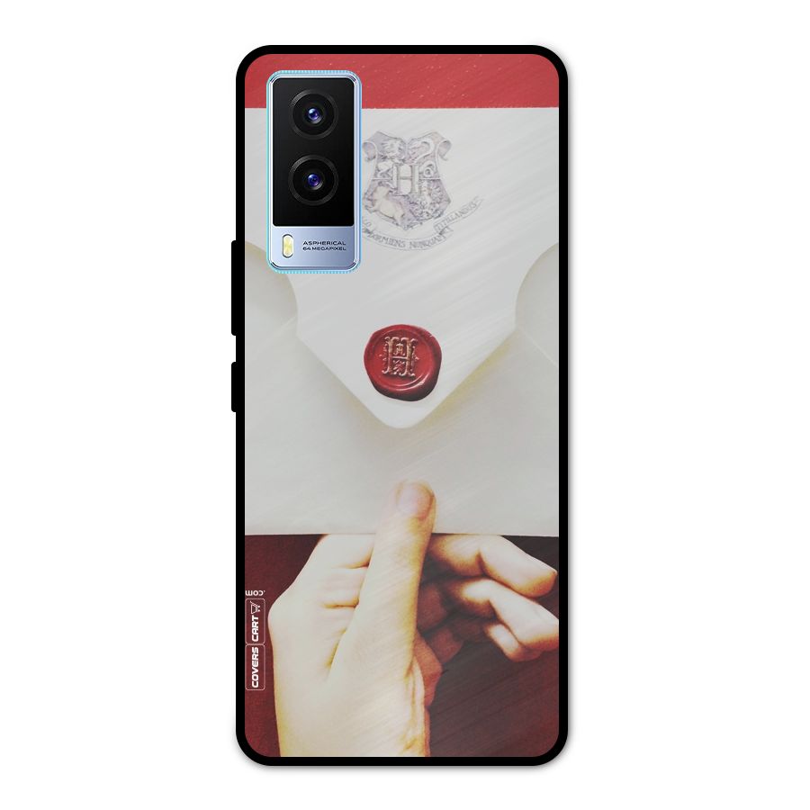 Red Envelope Metal Back Case for Vivo V21e 5G