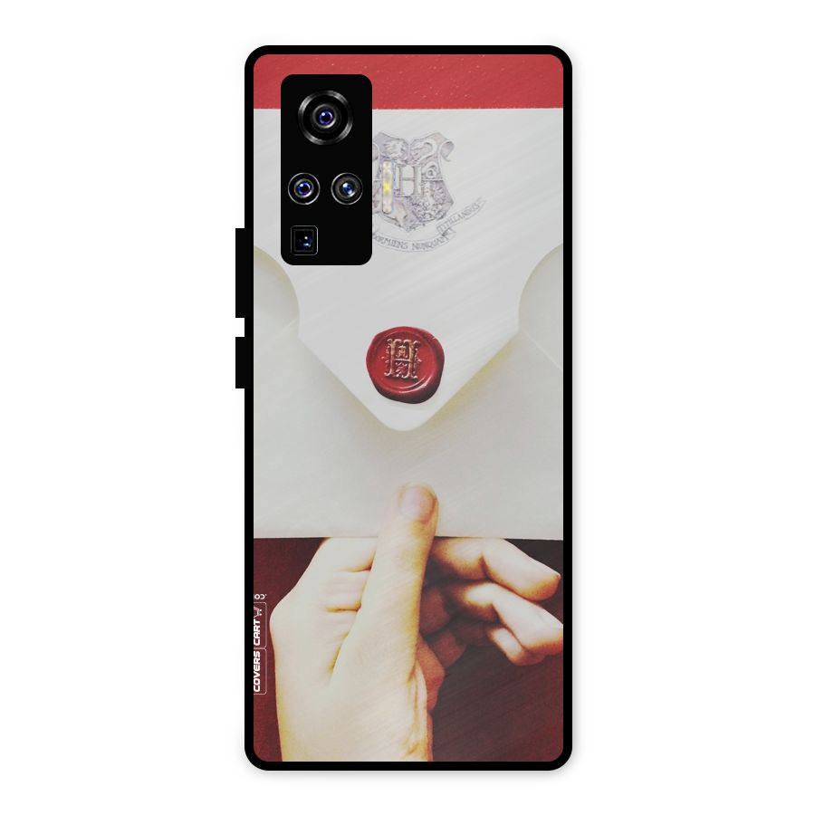 Red Envelope Metal Back Case for Vivo X50 Pro