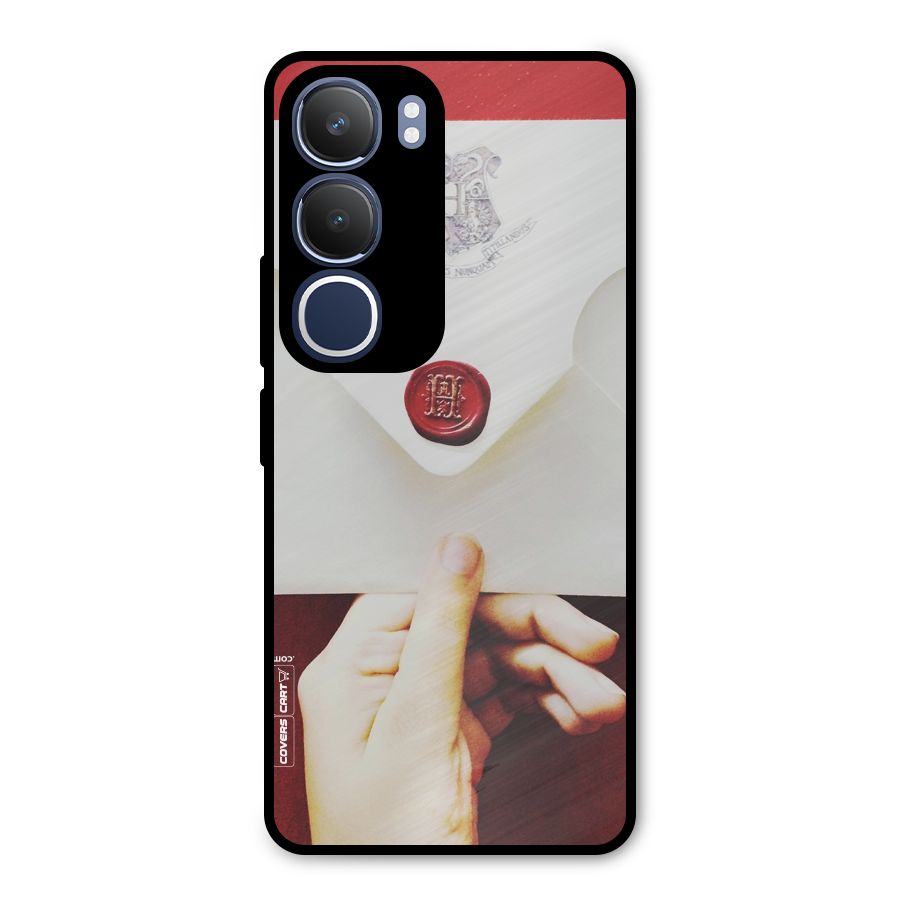 Red Envelope Metal Back Case for Vivo Y29