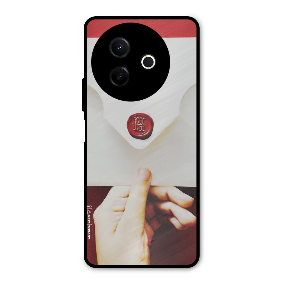 Red Envelope Metal Back Case for Vivo Y39