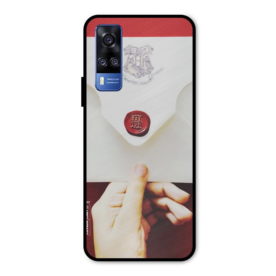 Red Envelope Metal Back Case for Vivo Y51A