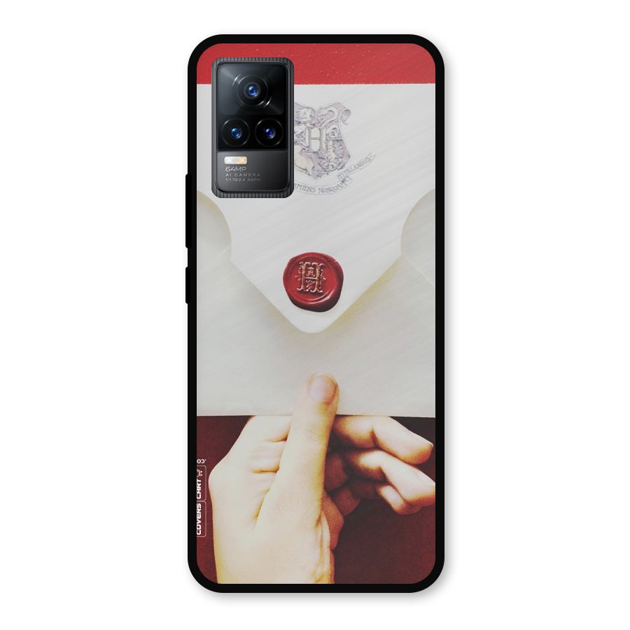 Red Envelope Metal Back Case for Vivo Y73