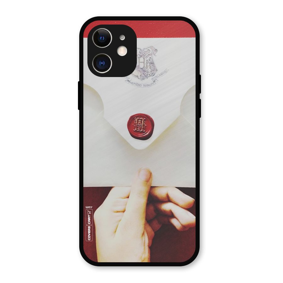 Red Envelope Metal Back Case for iPhone 12