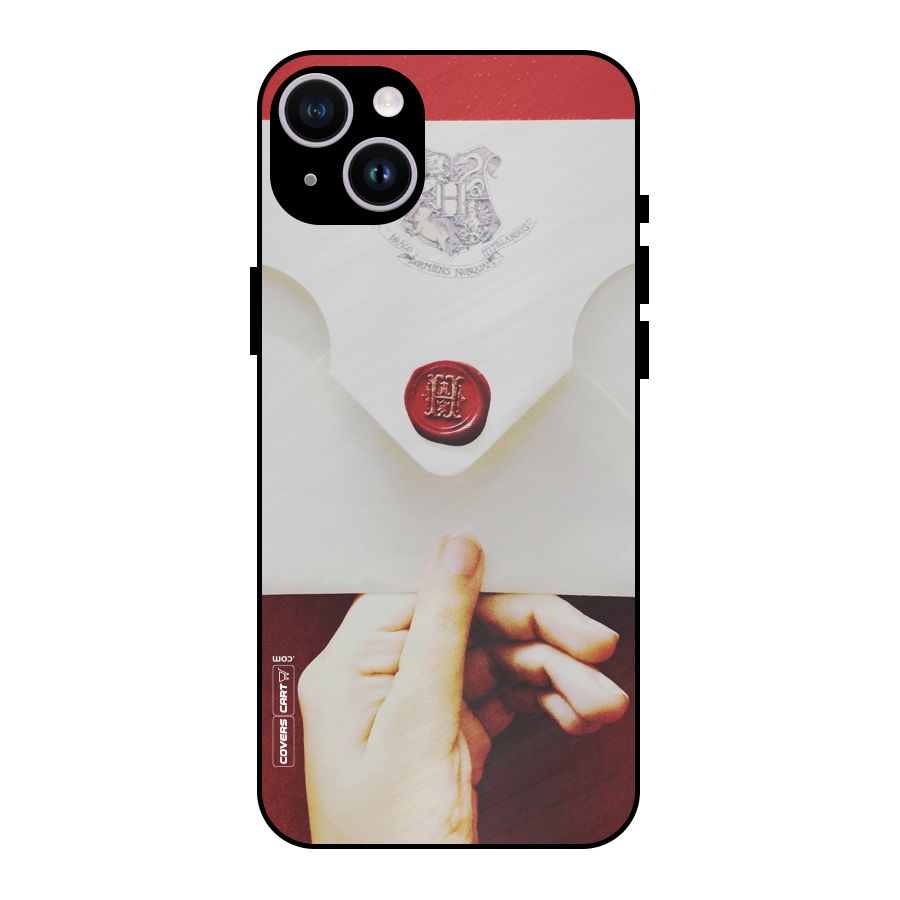 Red Envelope Metal Back Case for iPhone 14 Plus