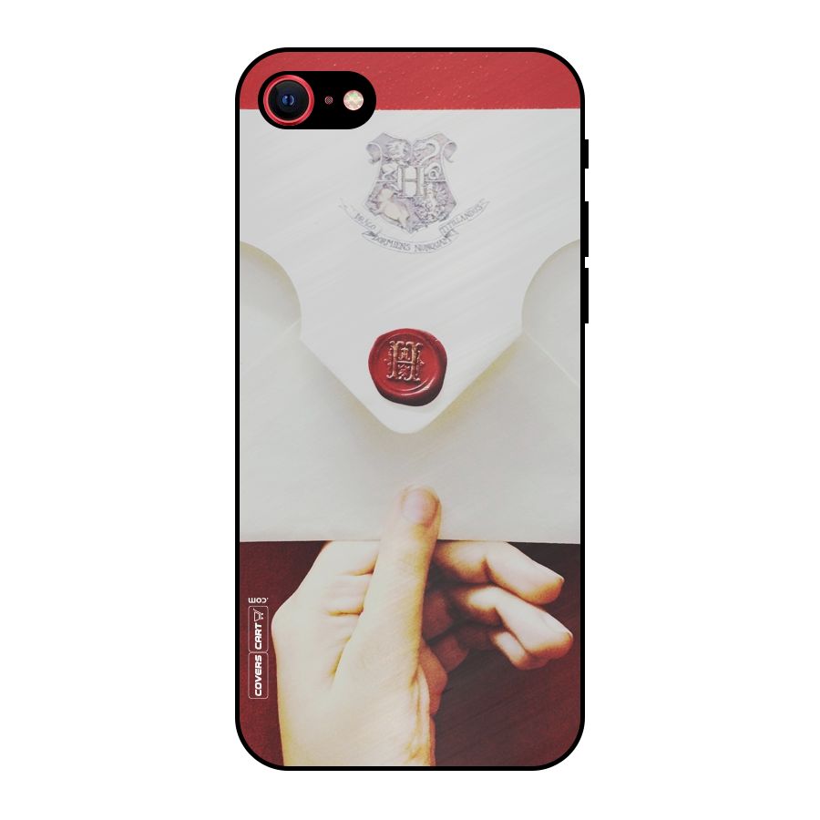 Red Envelope Metal Back Case for iPhone SE 2022