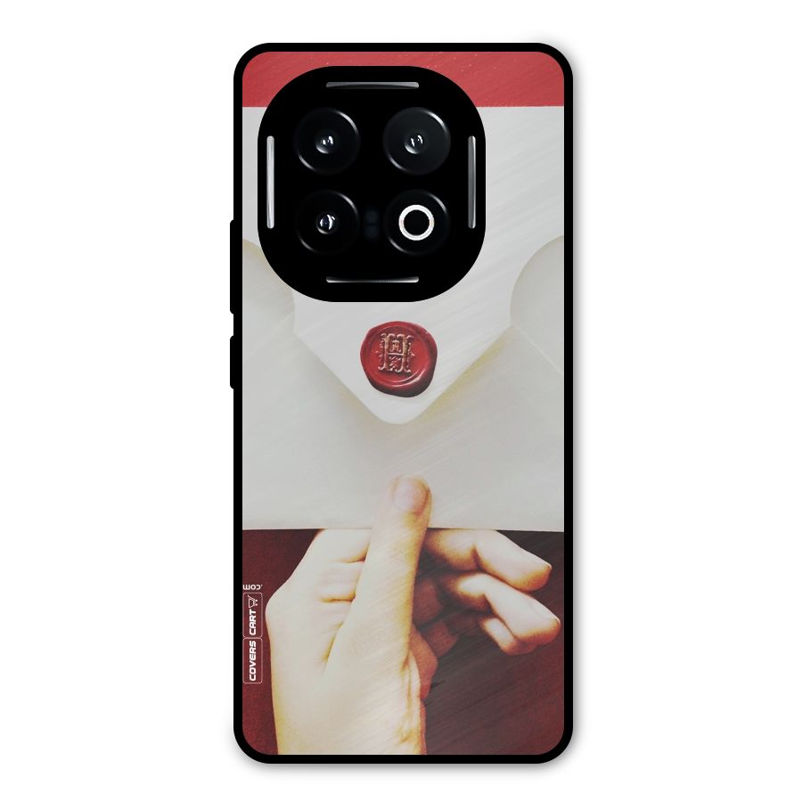 Red Envelope Metal Back Case for iQOO 13
