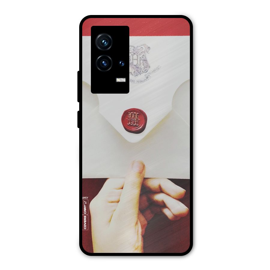 Red Envelope Metal Back Case for iQOO 9 5G