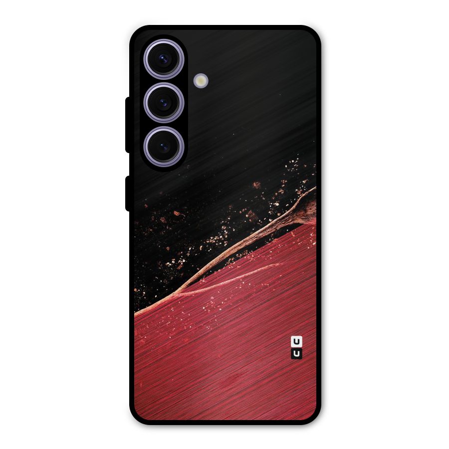 Red Flow Drops Metal Back Case for Galaxy S24