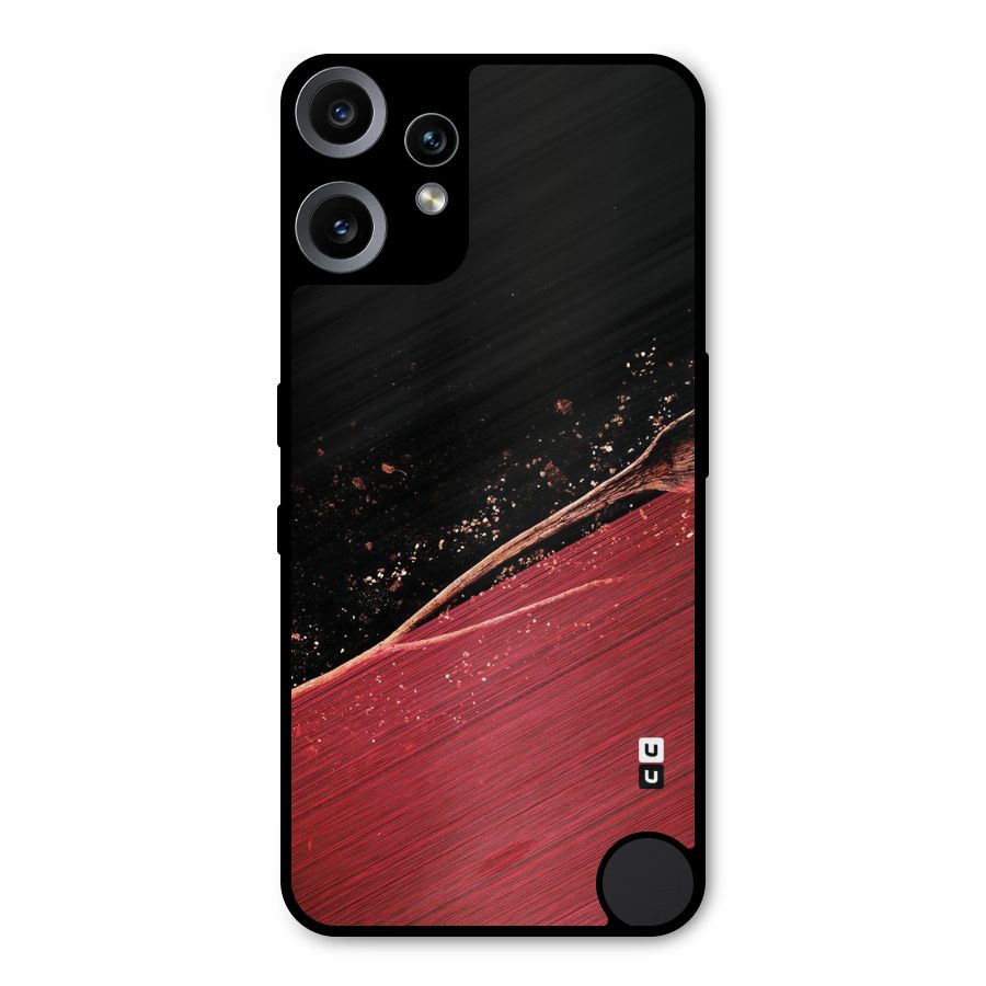 Red Flow Drops Metal Back Case for Nothing CMF Phone 2 Pro