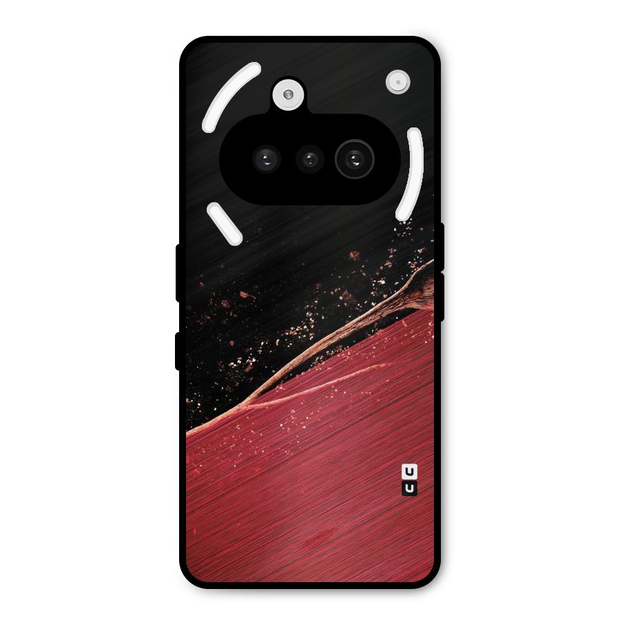 Red Flow Drops Metal Back Case for Nothing Phone 3a