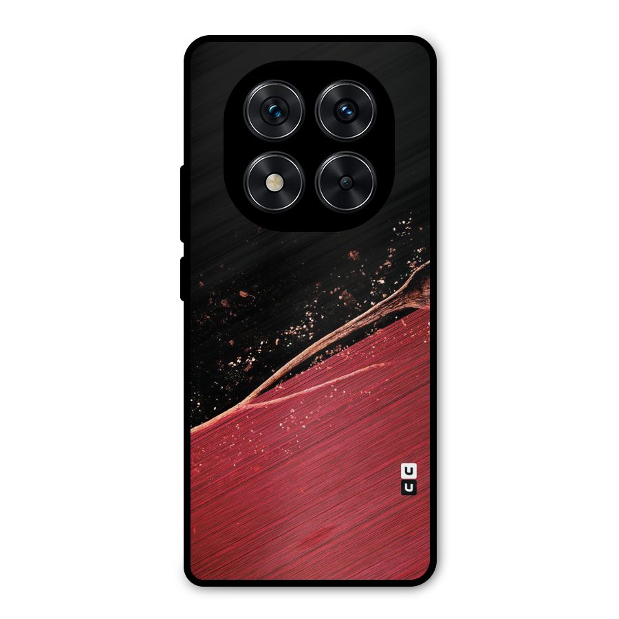 Red Flow Drops Metal Back Case for Redmi Note 14 Pro 5G