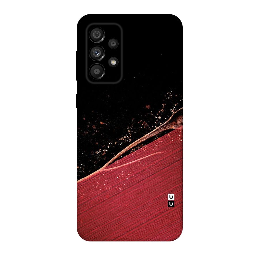 Red Flow Drops Original Polycarbonate Back Case for Galaxy A73 5G