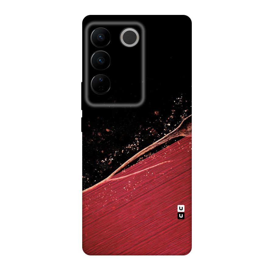 Red Flow Drops Original Polycarbonate Back Case for Vivo V27
