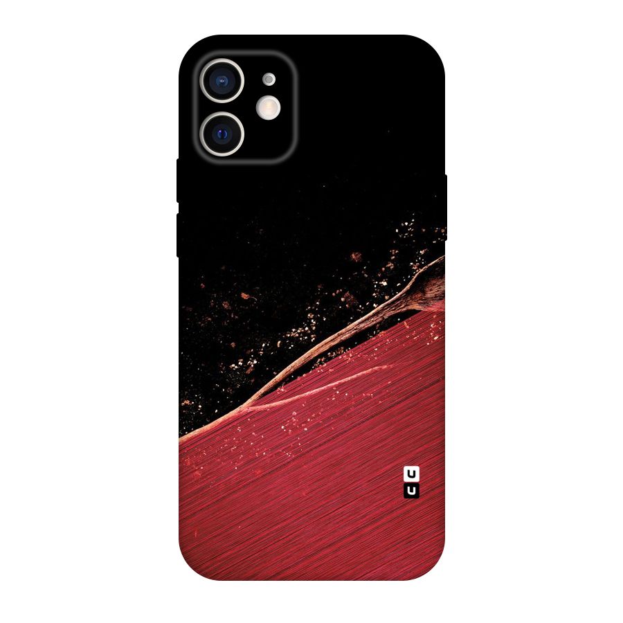 Red Flow Drops Original Polycarbonate Back Case for iPhone 12